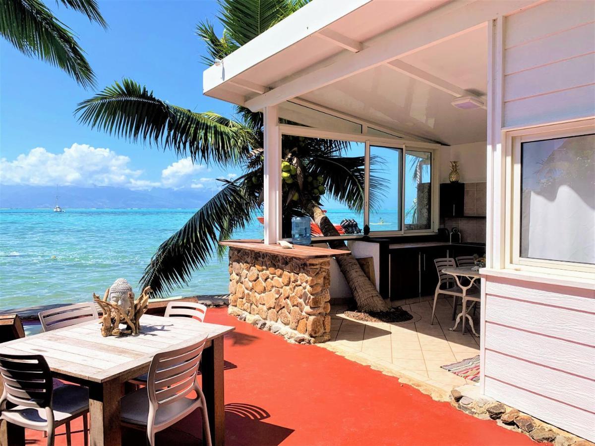 Moorea - Bungalow Chez Papou Afareaitu Экстерьер фото