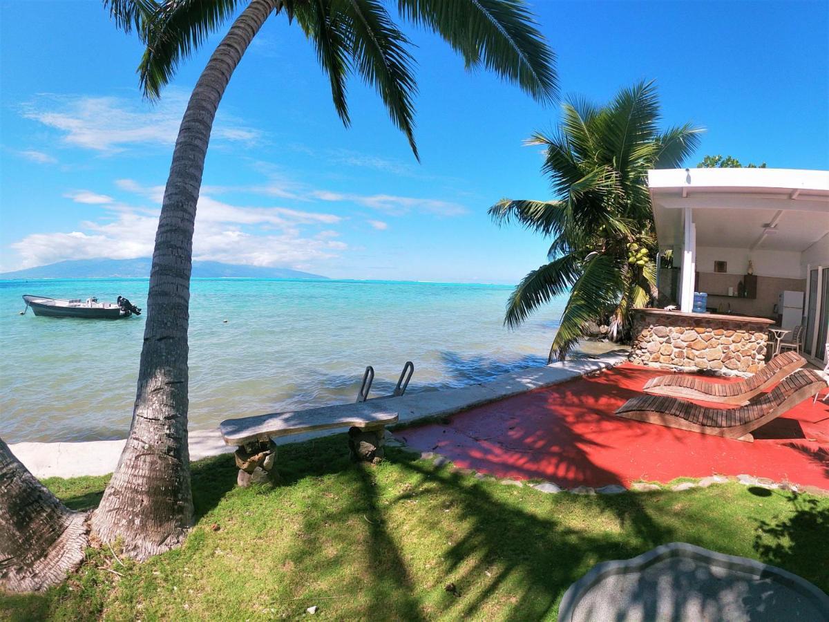 Moorea - Bungalow Chez Papou Afareaitu Экстерьер фото