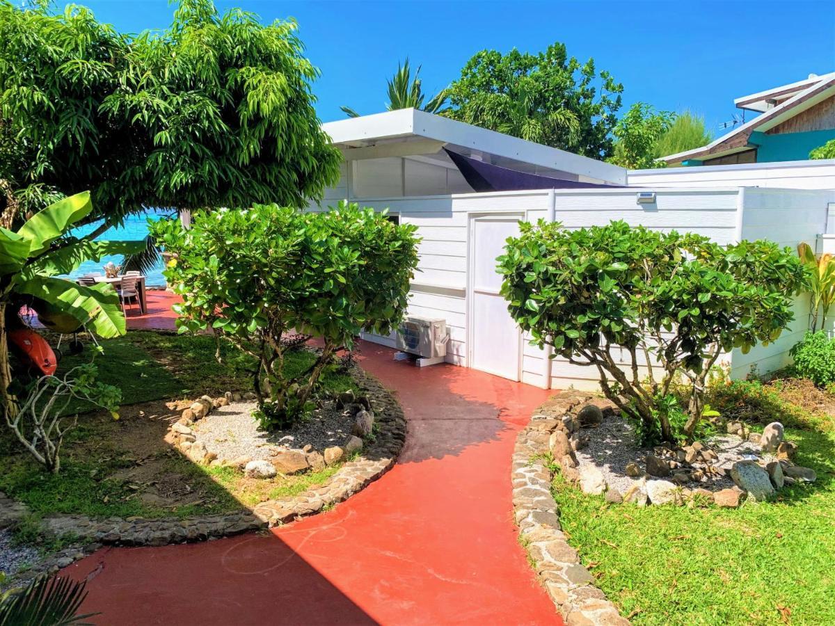 Moorea - Bungalow Chez Papou Afareaitu Экстерьер фото