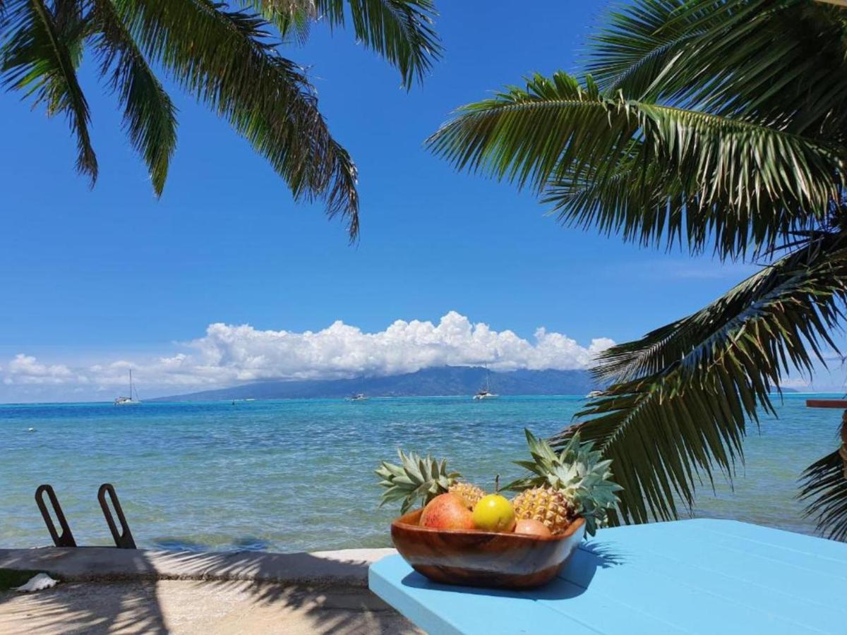 Moorea - Bungalow Chez Papou Afareaitu Экстерьер фото