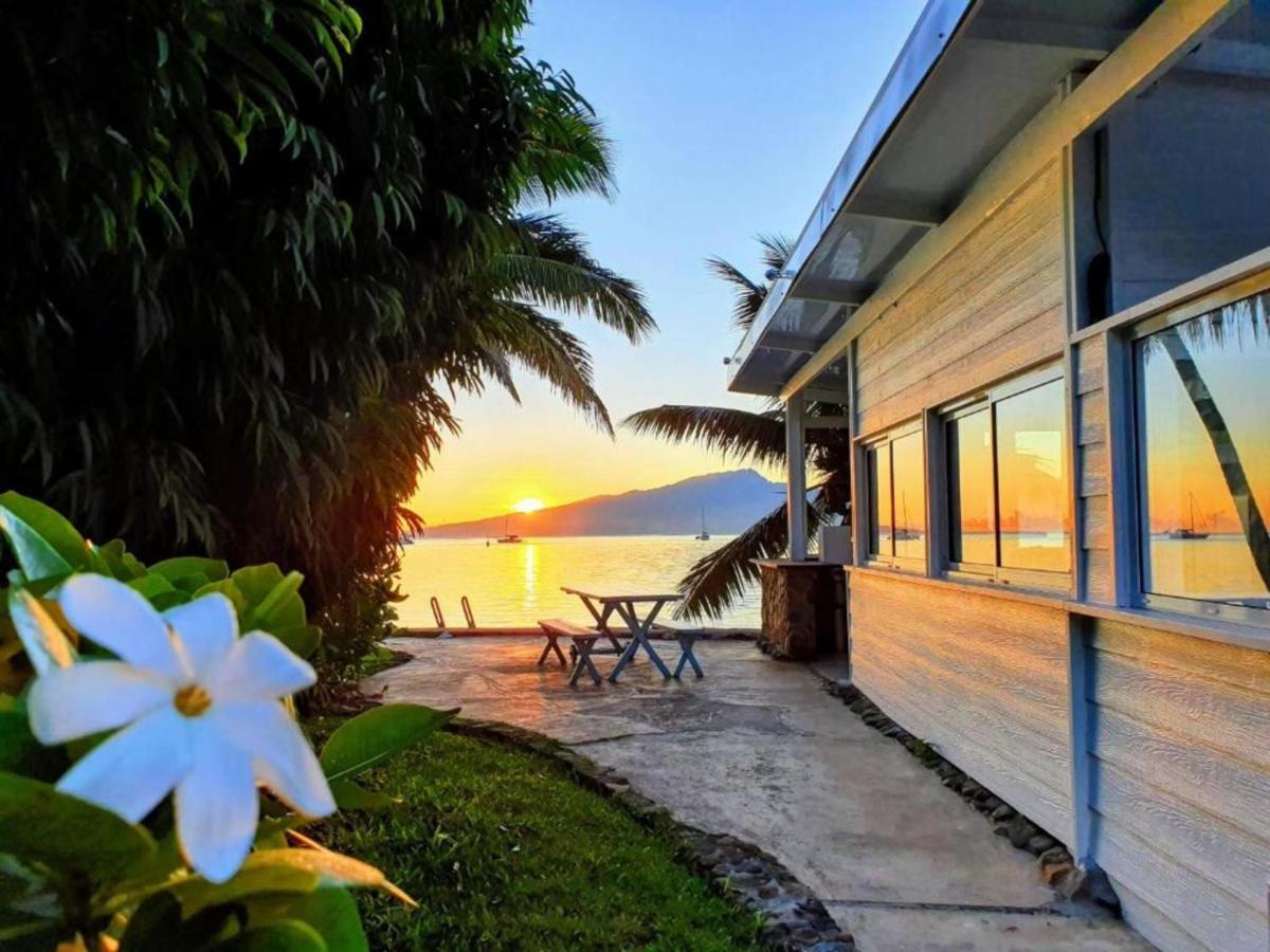 Moorea - Bungalow Chez Papou Afareaitu Экстерьер фото