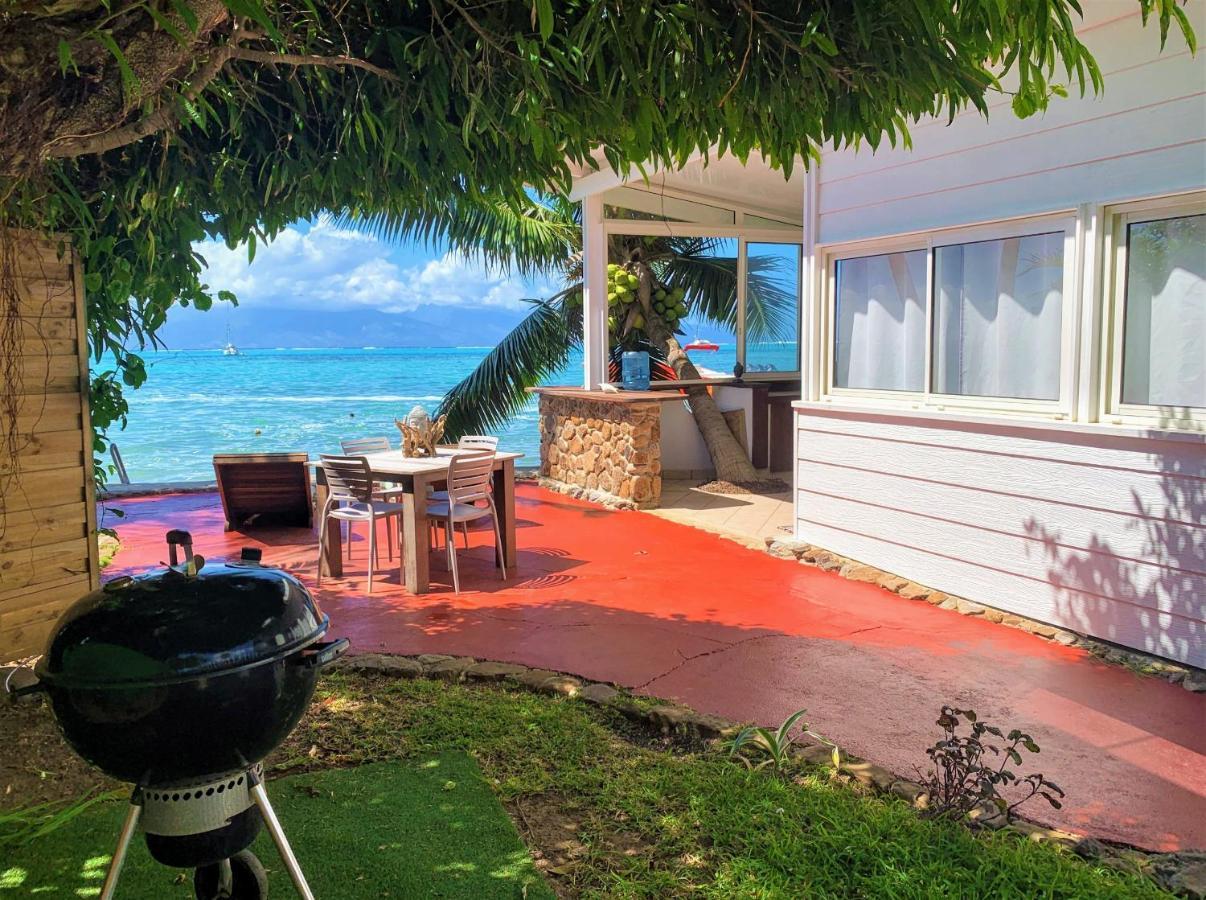 Moorea - Bungalow Chez Papou Afareaitu Экстерьер фото