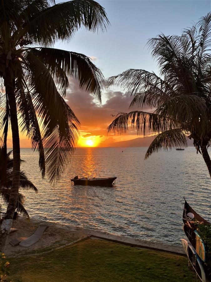 Moorea - Bungalow Chez Papou Afareaitu Экстерьер фото